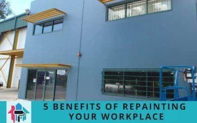 5 Benefits of Repainting Your Workplace